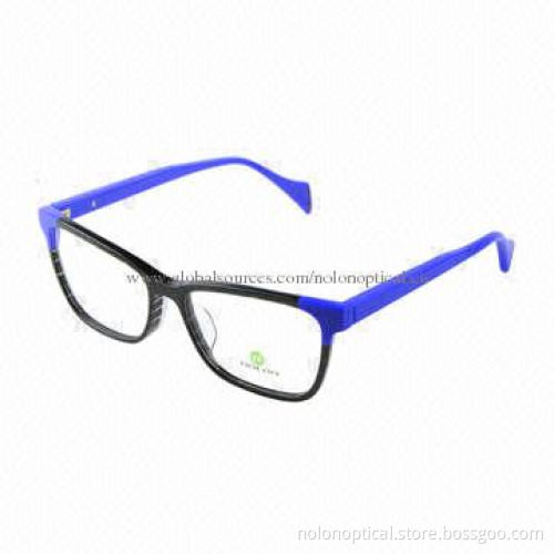 2014 Latest Lamination Acetate Optical Eyeglass Frame for Unisex, OEM/ODM Orders Available